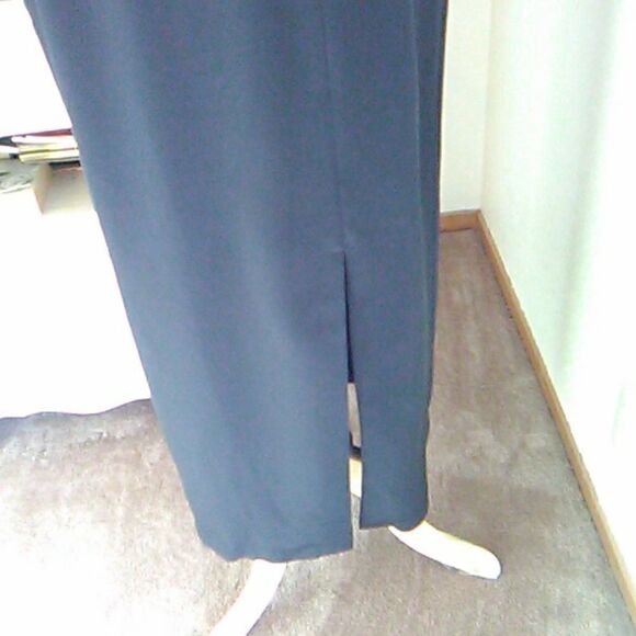 Pat Argenti Evening Wear Vintage Black Dress - Picture 3 of 9